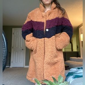 Love Tree Fuzzy Trench